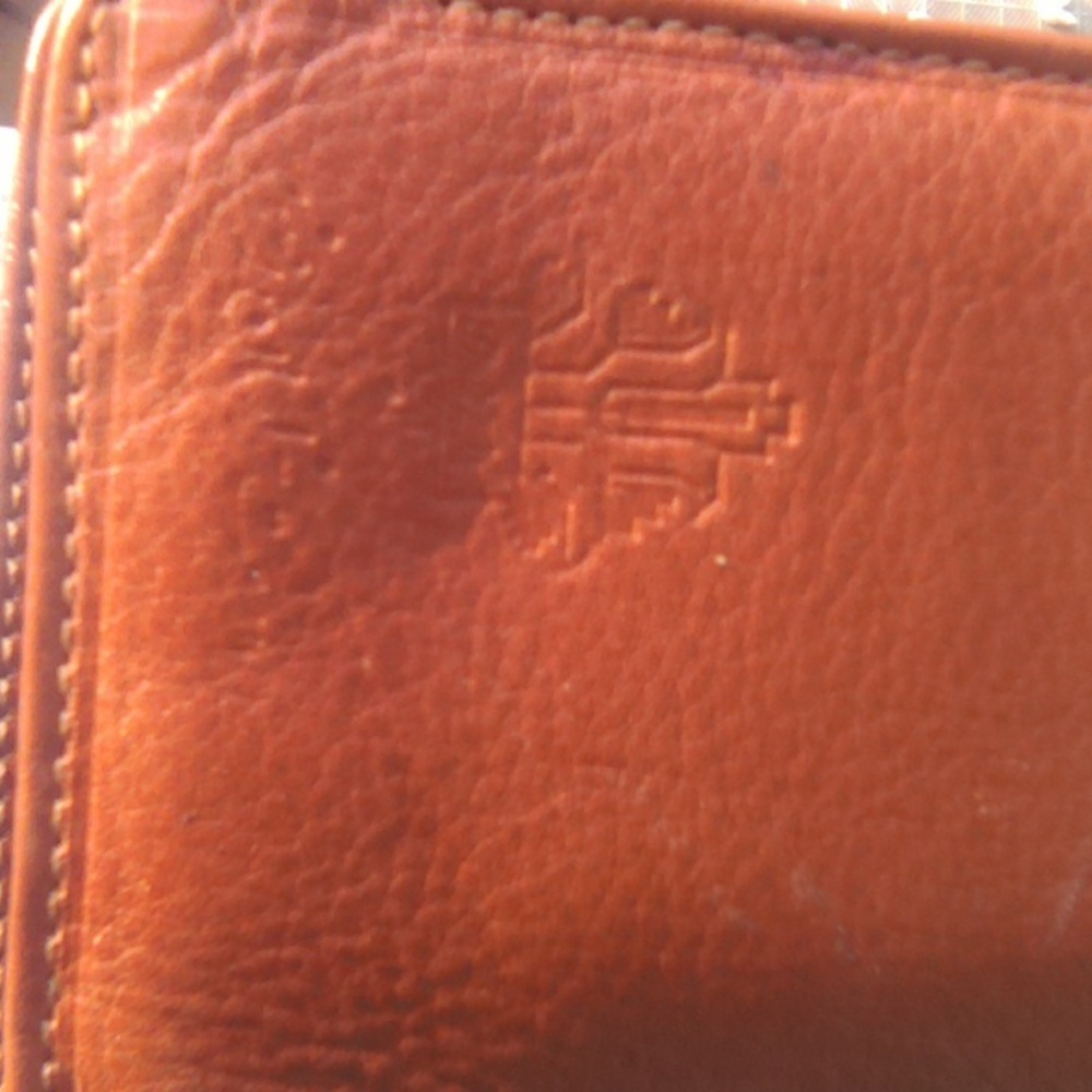 Deluxe leather checkbook,coin and credit card billfold Wallet . - Picture 5 of 6